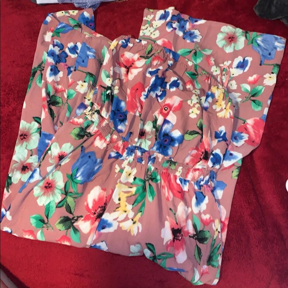Floral jumpsuit
